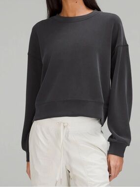 Lululemon Softstreme Perfectly Oversized Cropped Crew
